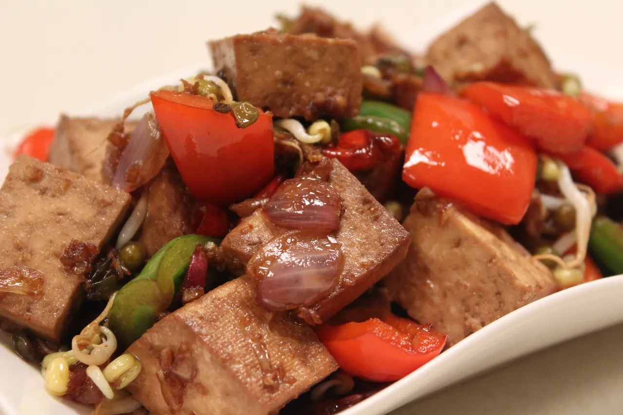 Stir Fry Chilli Tofu 1 - YT