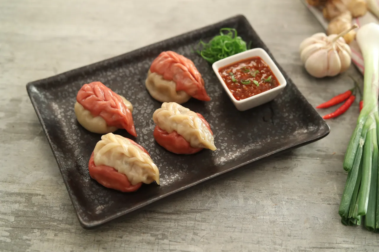 Prawn Momos - YT