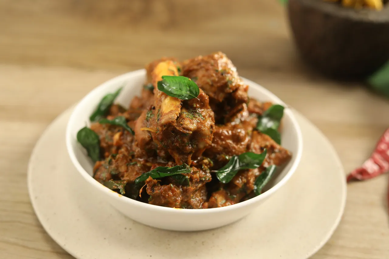 Madras Mutton Fry 2