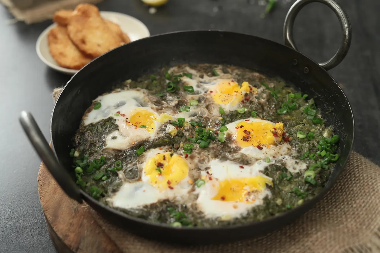 Green Garlic Shakshuka 1 - YT