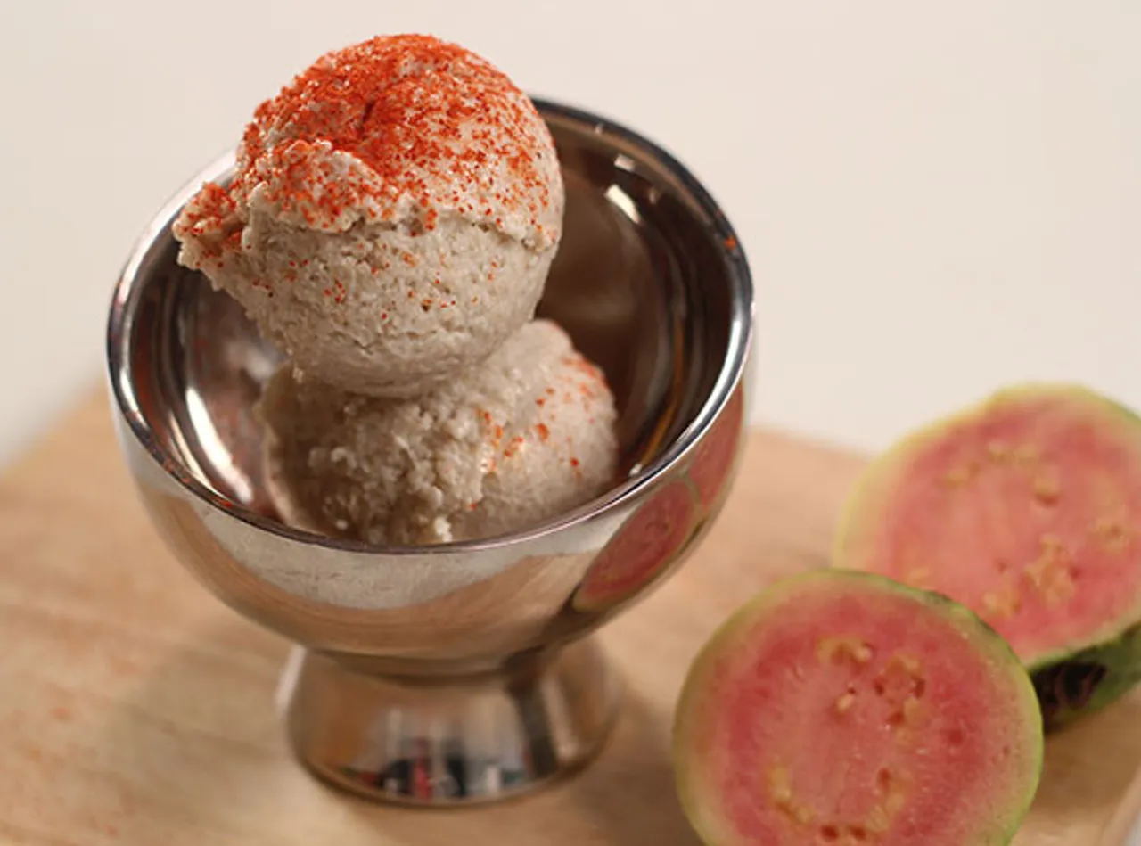 Guava Chilli Ice Cream