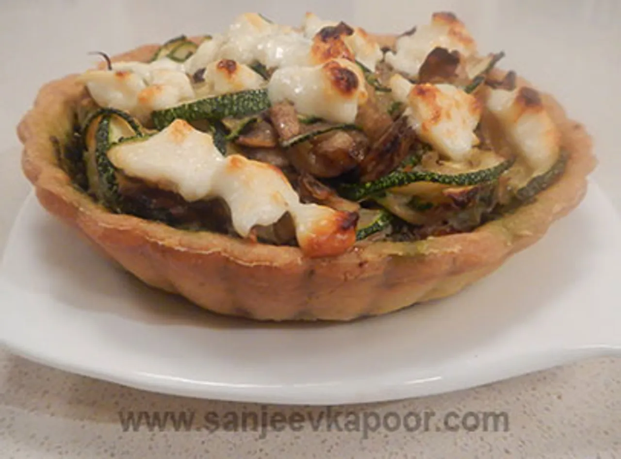 Vegetable and Feta Tart