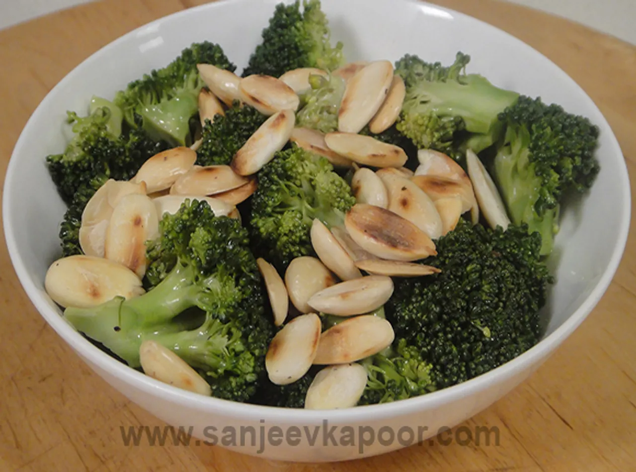 Broccoli and Almond Salad