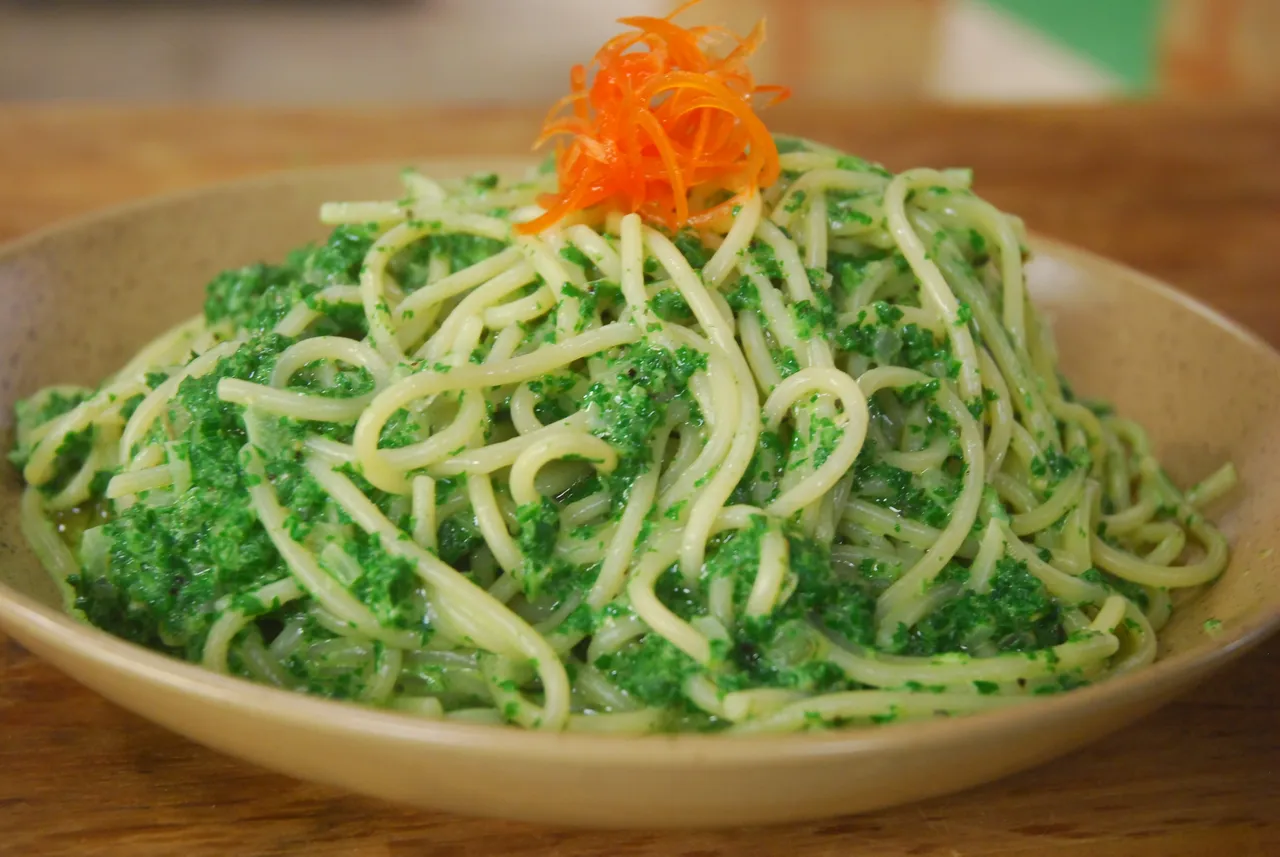 Creamy Spinach Pasta 