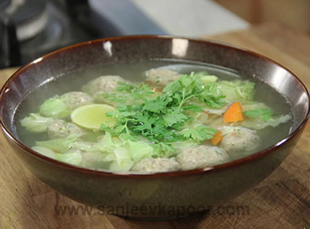 Chicken Meatball Soup