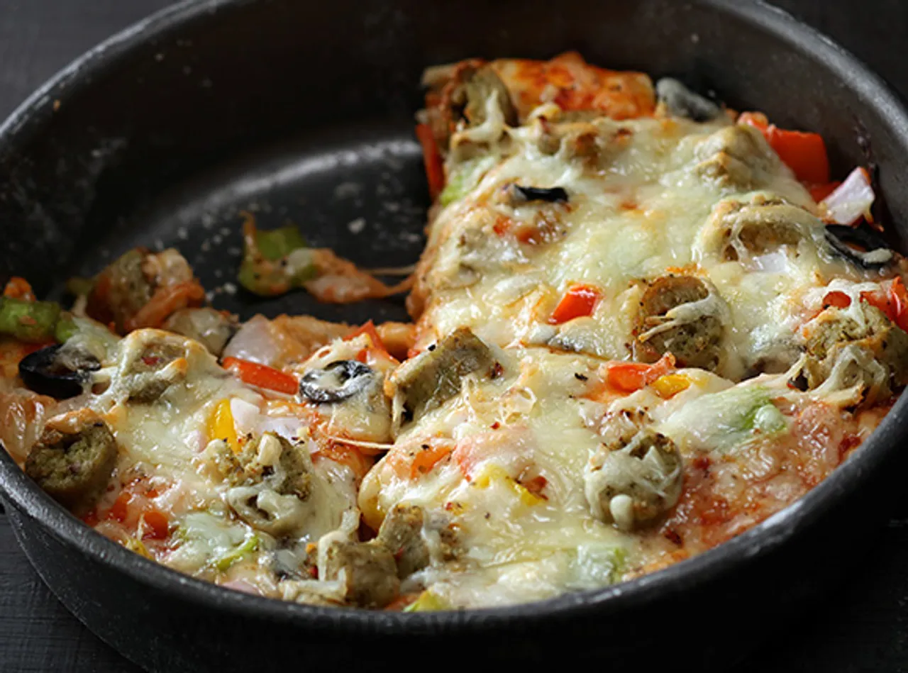 Chicken Pan Pizza