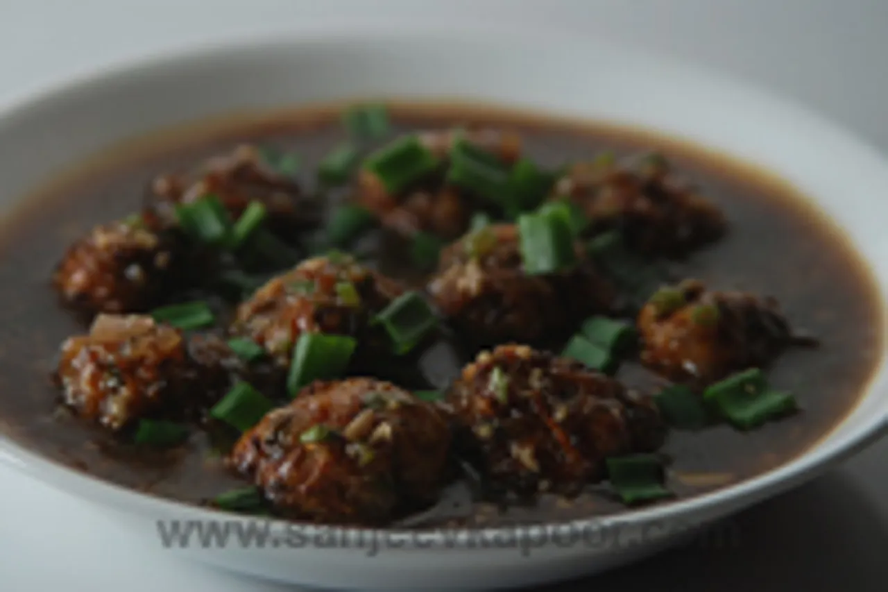 Mixed Vegetable Manchurian