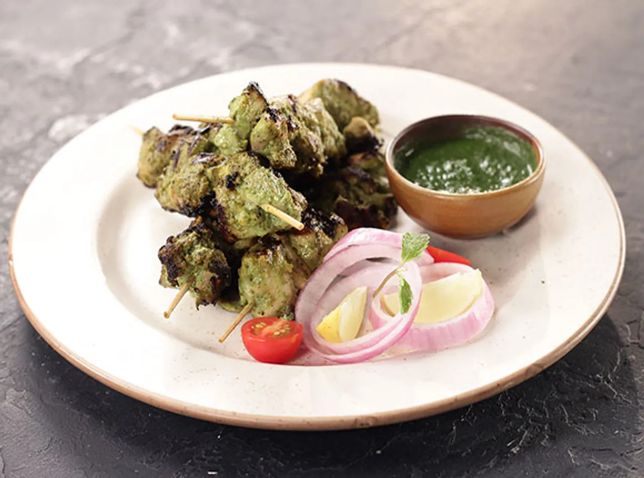 Hariyali Chicken Tikka-SK Khazana