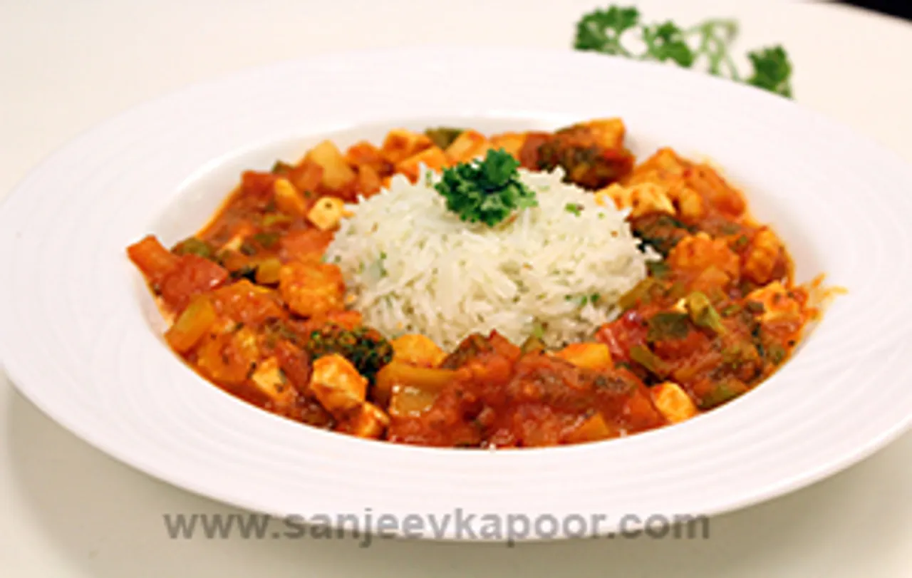 Jain Mexican Rice with Vegetables