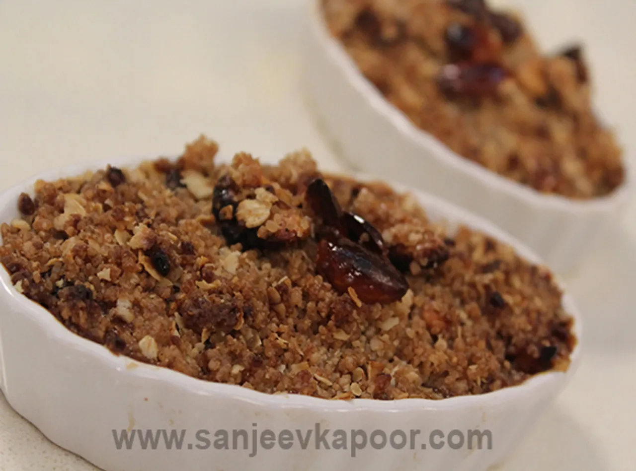 Dry Fruit Crumble