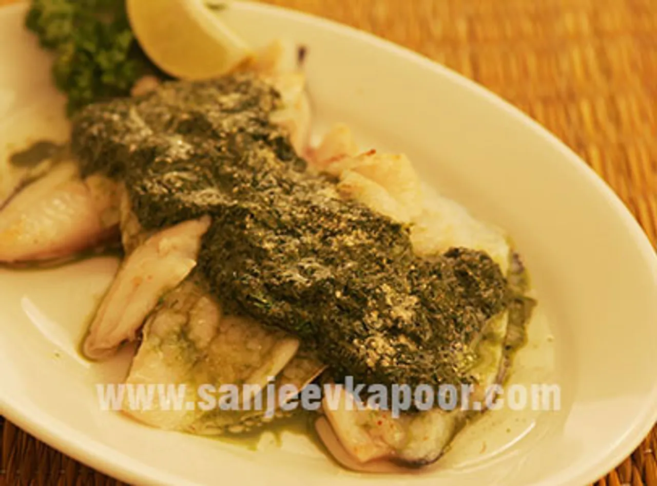 Pomfret With Salsa Verde