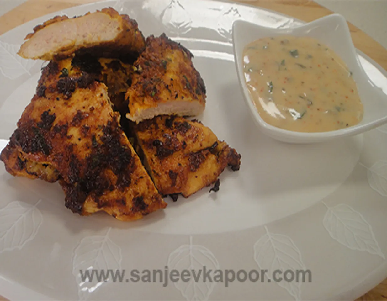 Butter Fried Chicken with Curry Mayonnaise