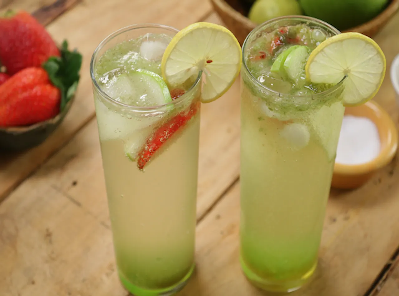 Green Apple Masala Soda