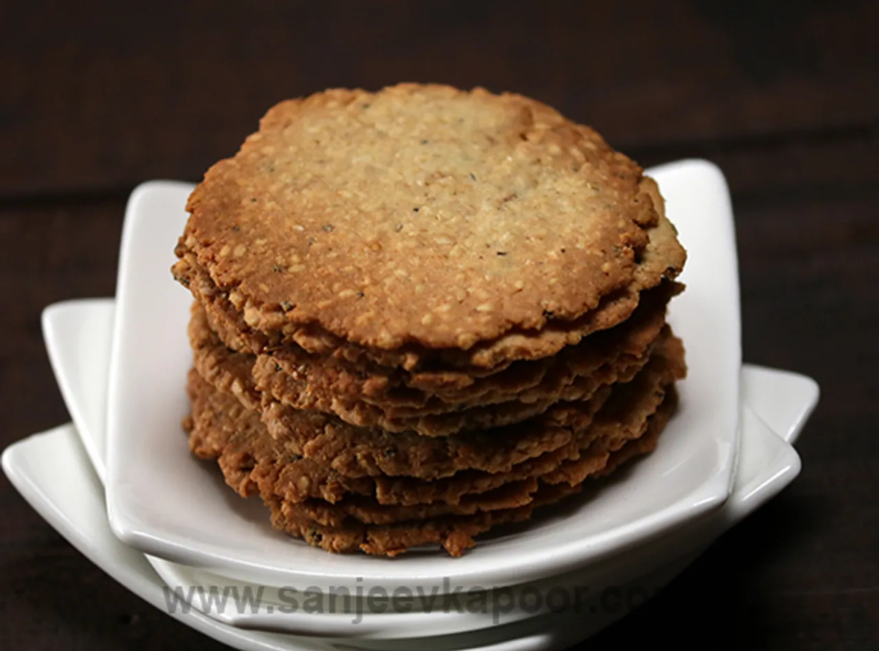 Rosemary and Sesame Crackers