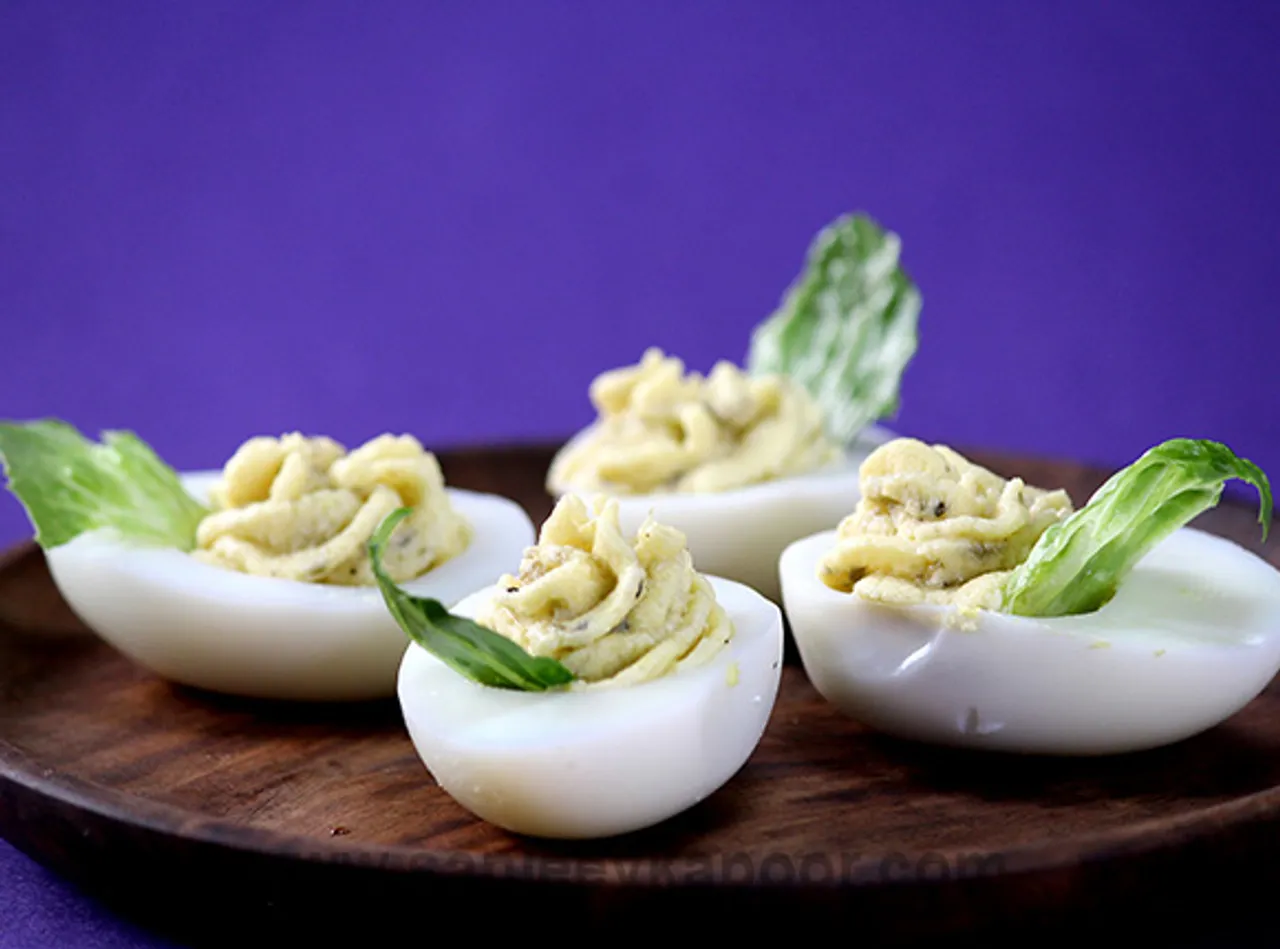 Caesar Devil Eggs