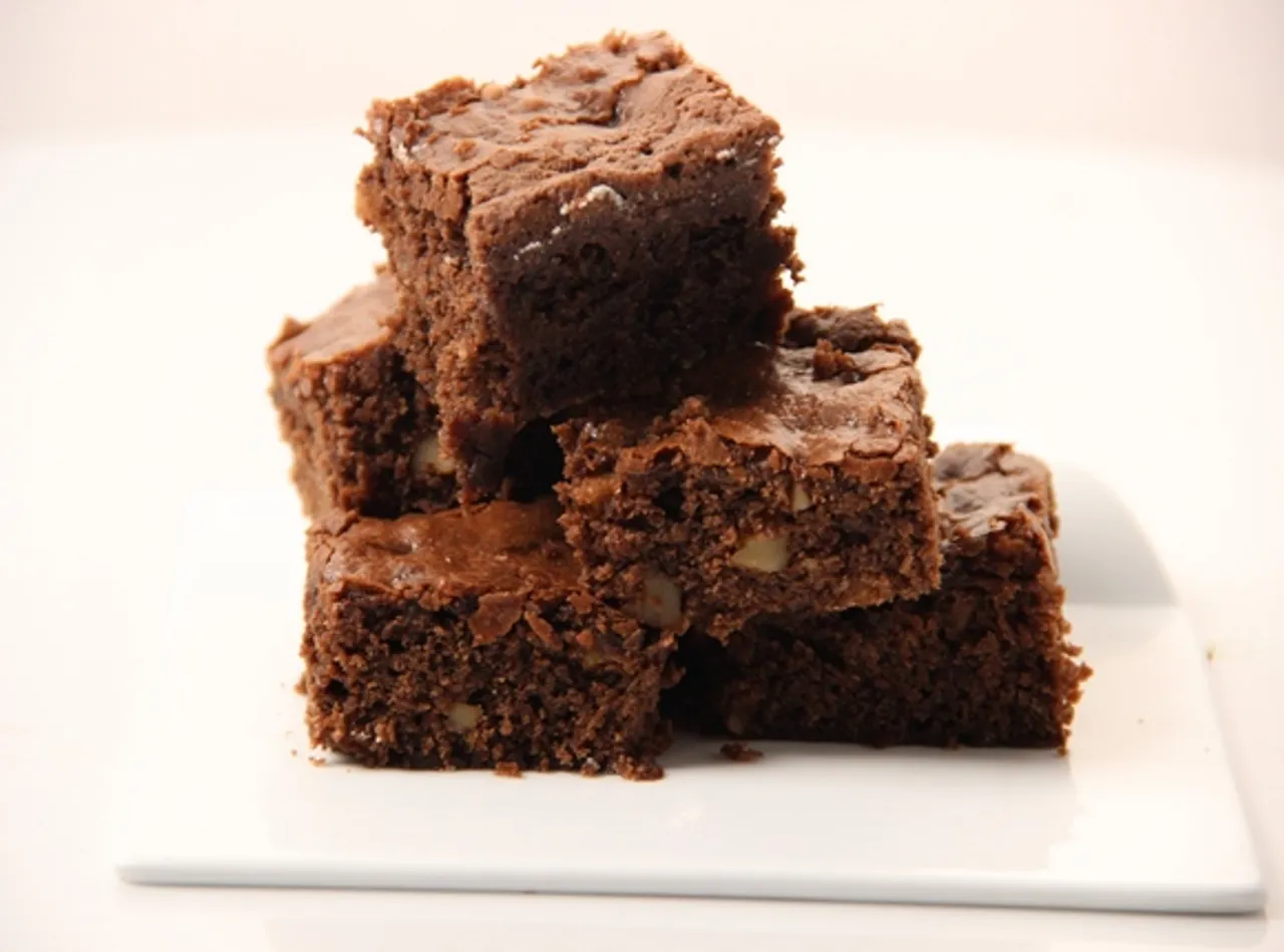 Chocolate Brownies - Eggless