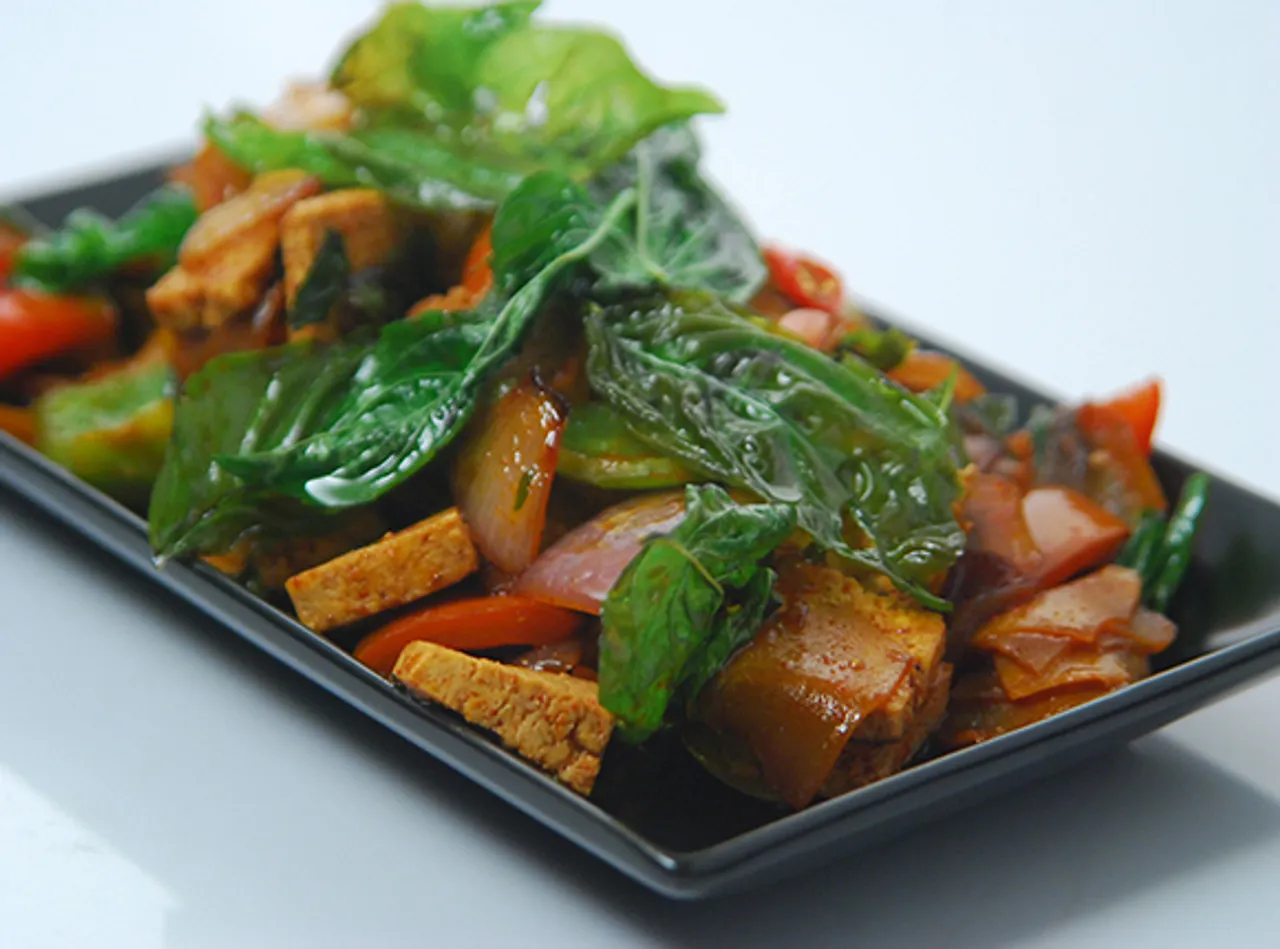 Vegetables with Basil-Cook Smart