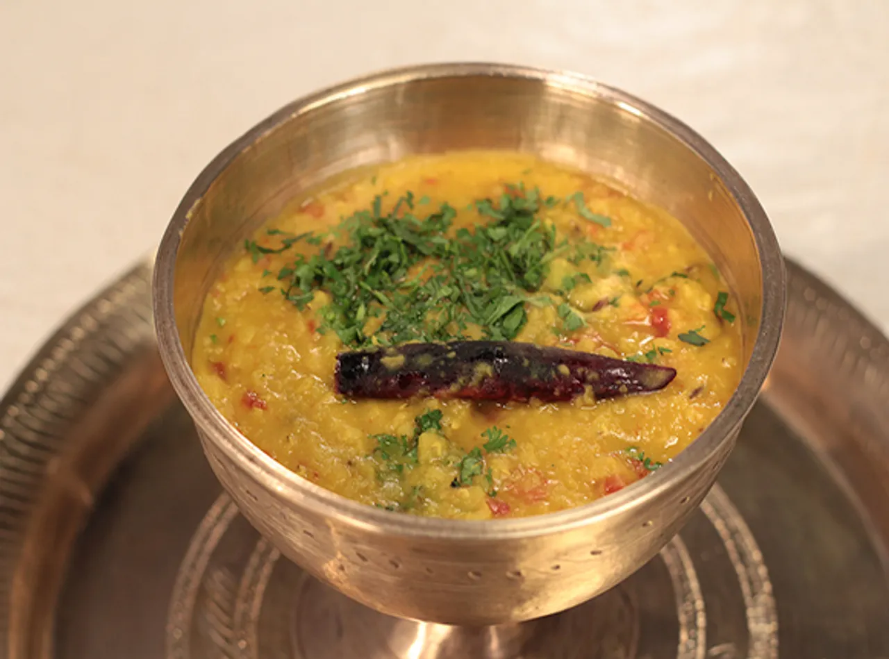 Masoor Dal with Tomato - SK Khazana