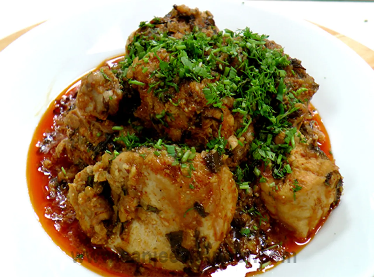 Gongura Chicken