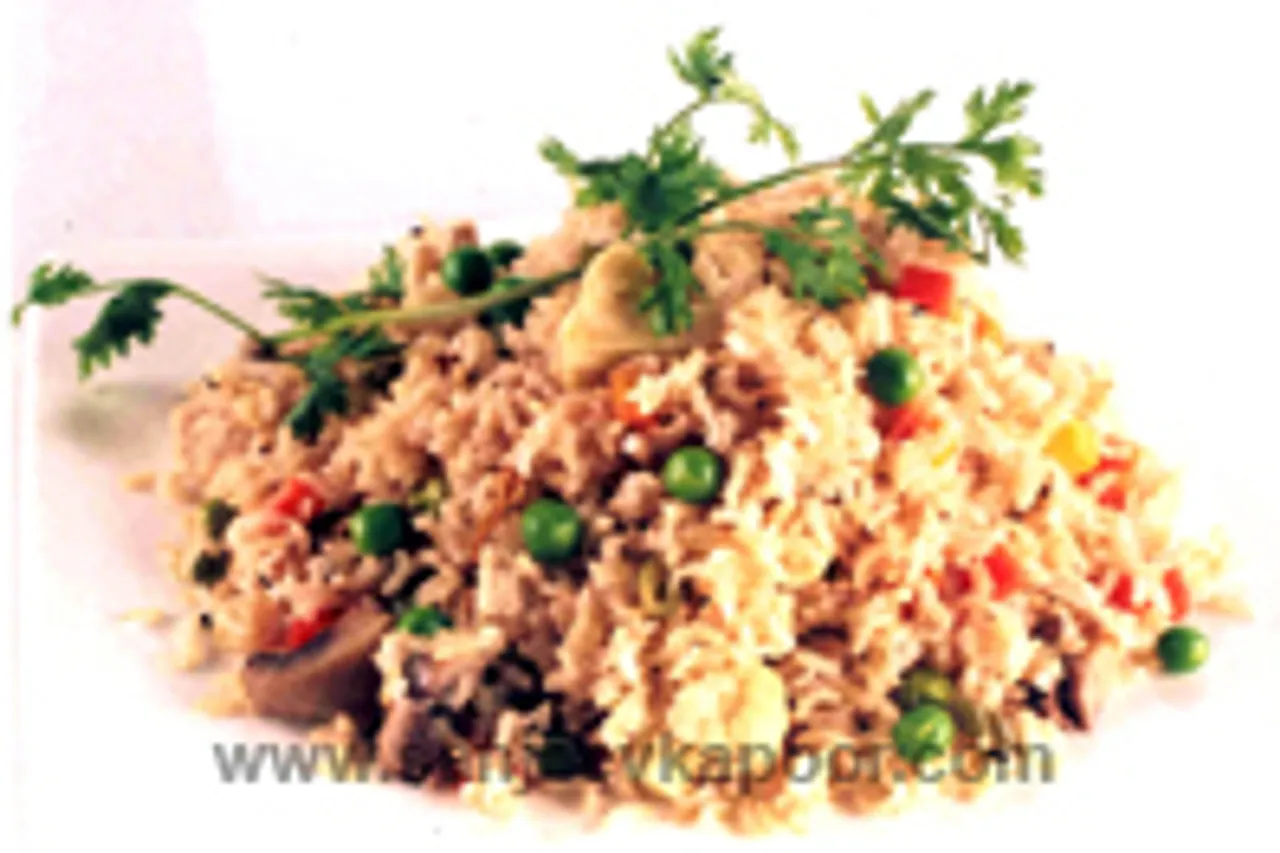 Brown Rice Vegetable Pilaf 