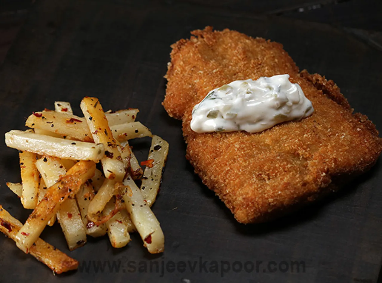 Curried Fish and Chips