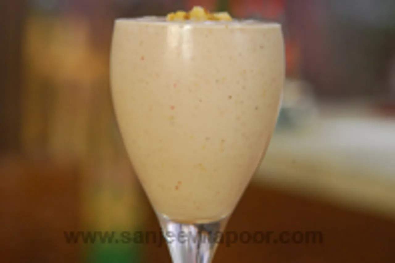 Fig, Banana And Honey Smoothie