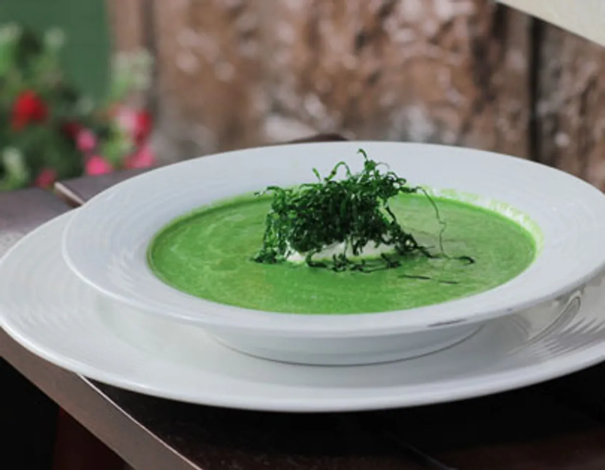 Spinach And Onion Soup