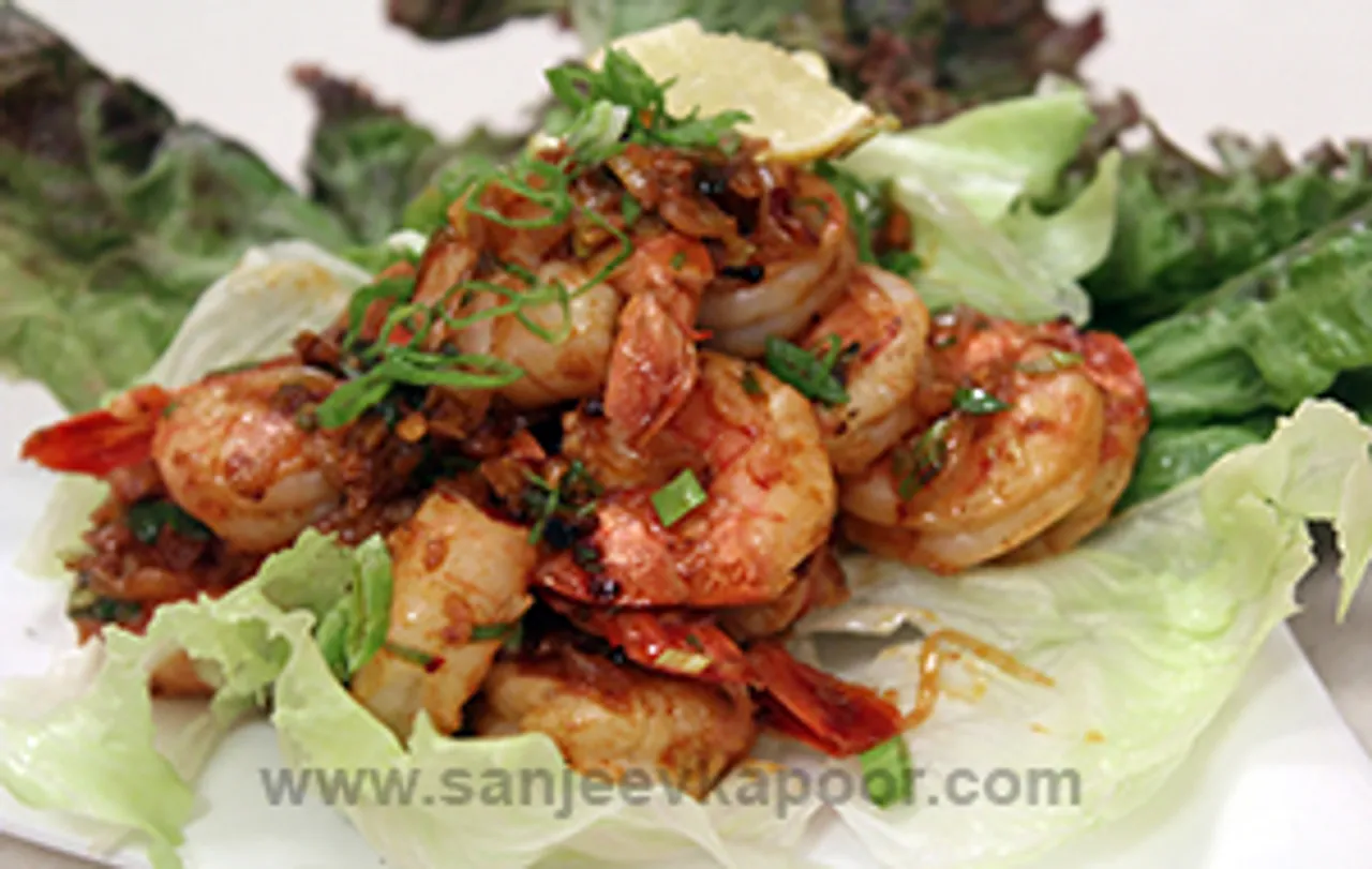 Spicy Prawn Salad