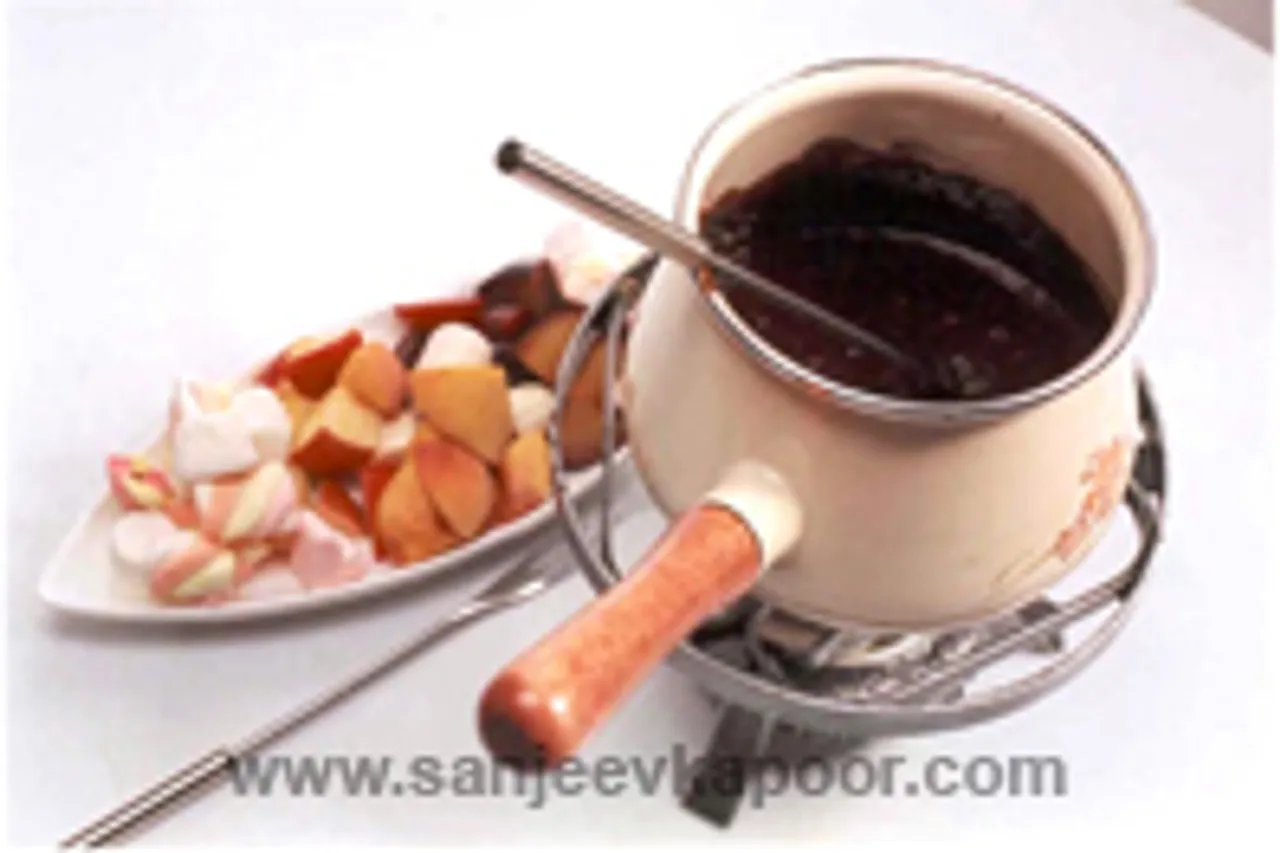 Chocolate Nut Fondue 