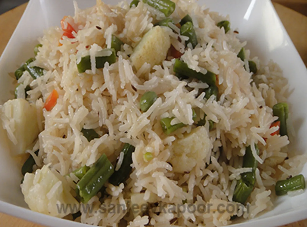 Vegetable pulao