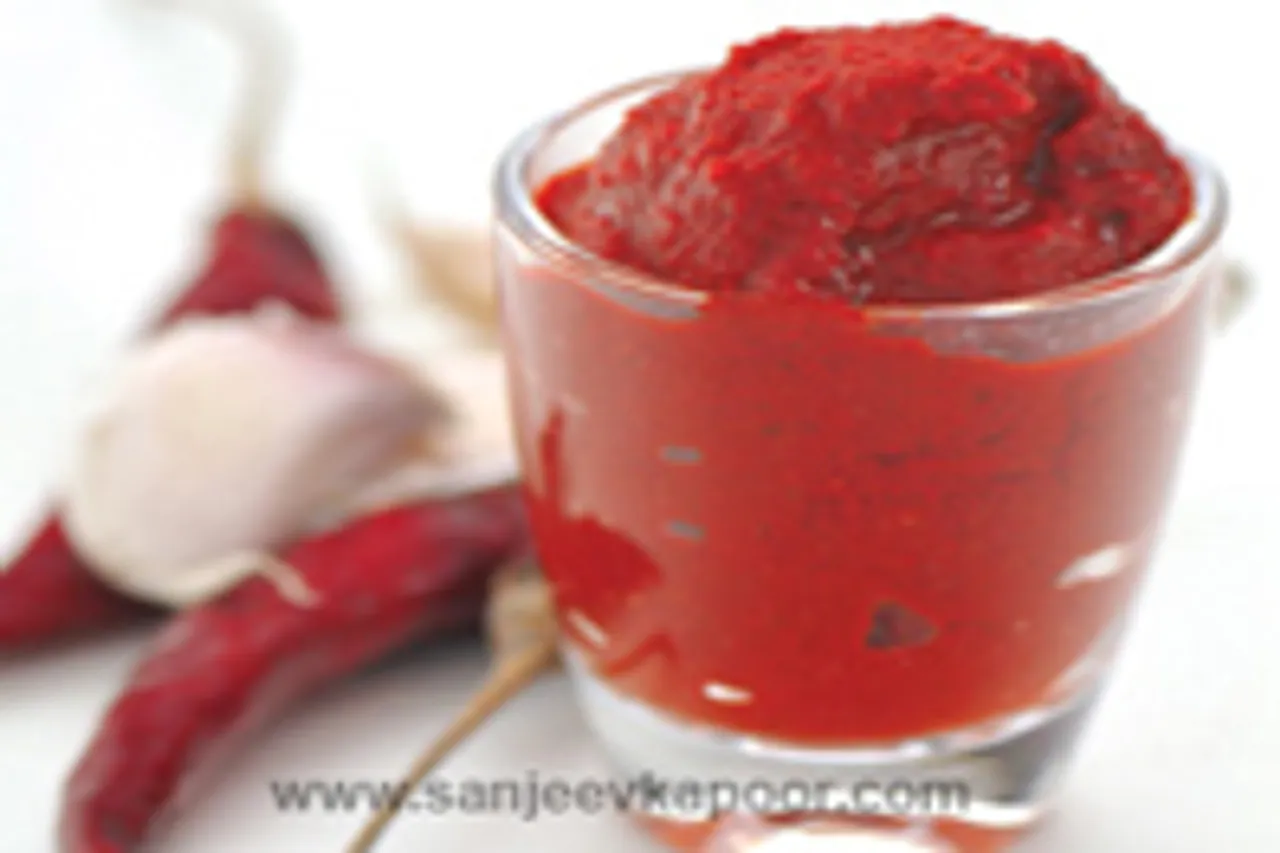 Red Chilli Garlic Chutney