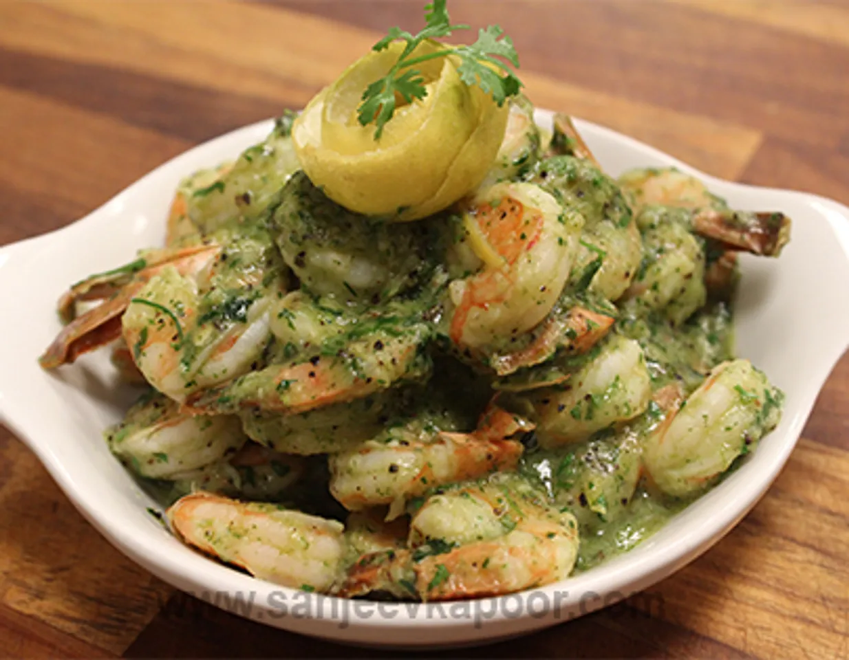 Lemon Coriander Prawns