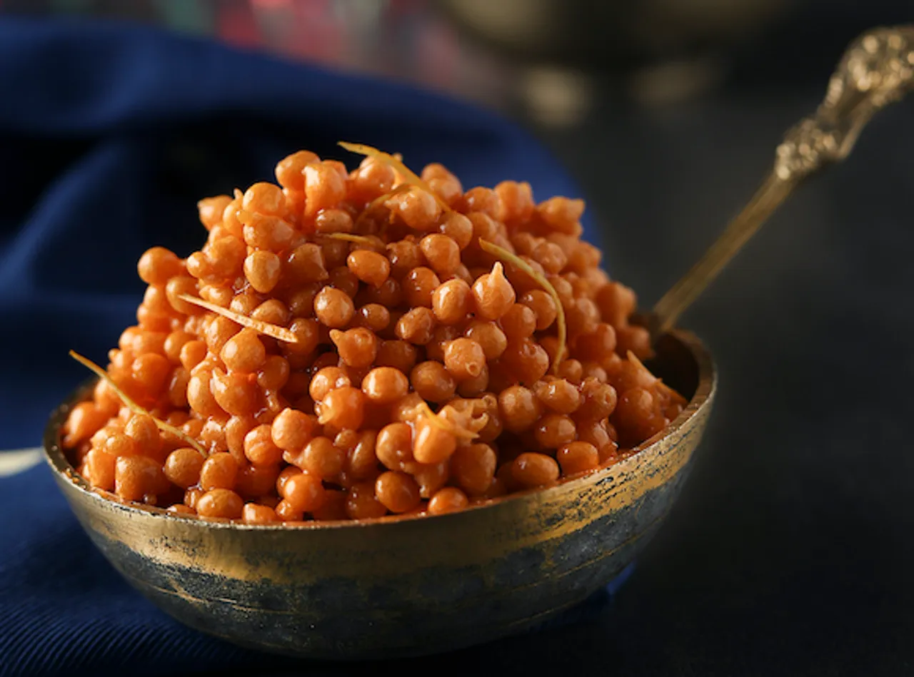 Orange Boondi 