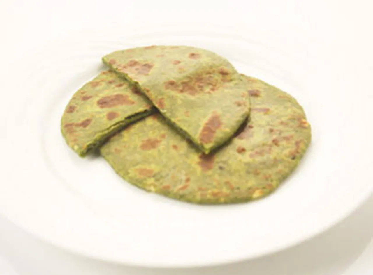 Palak Aur Paneer Parantha