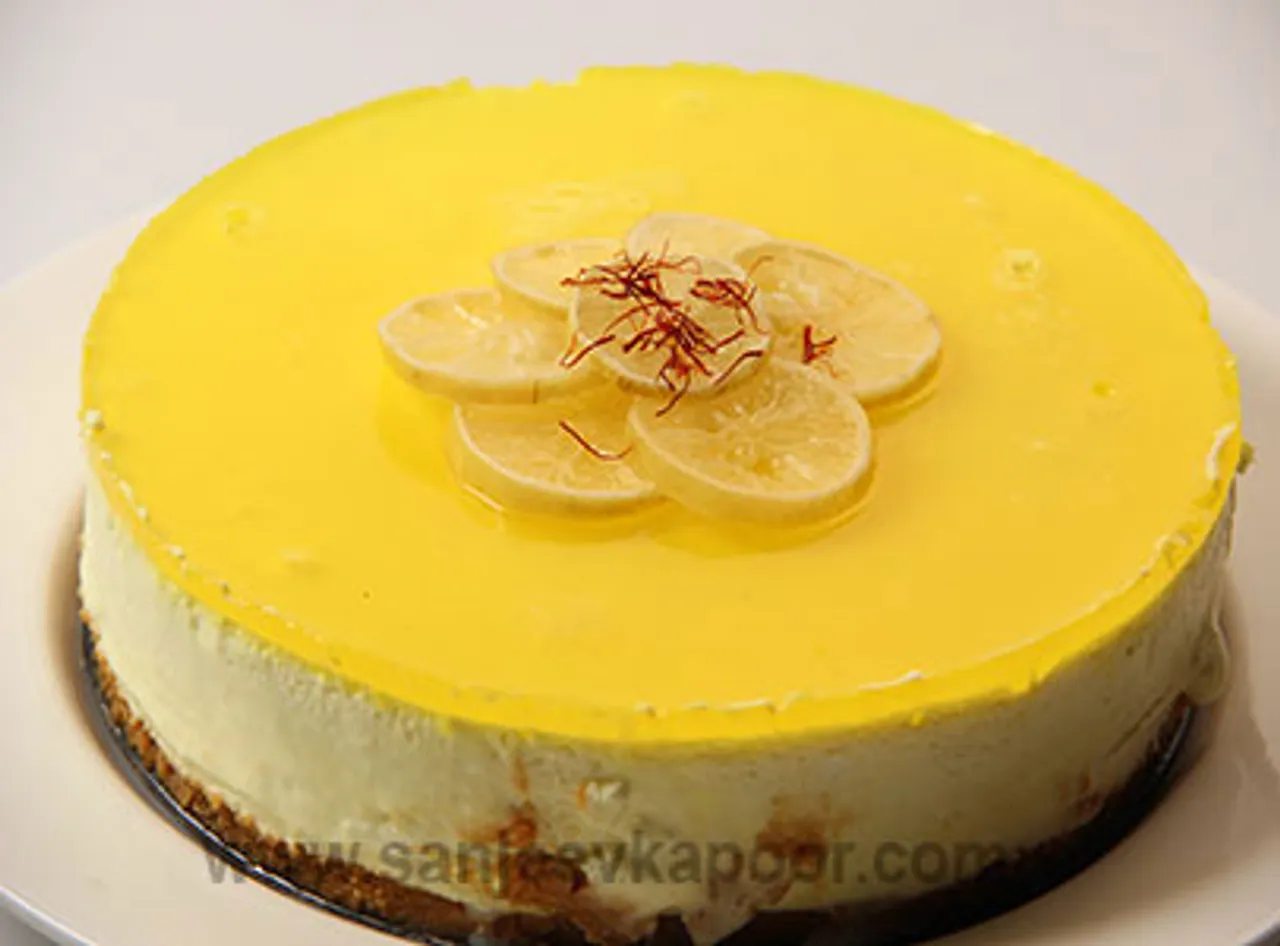 Lemon Rasmalai Cheesecake