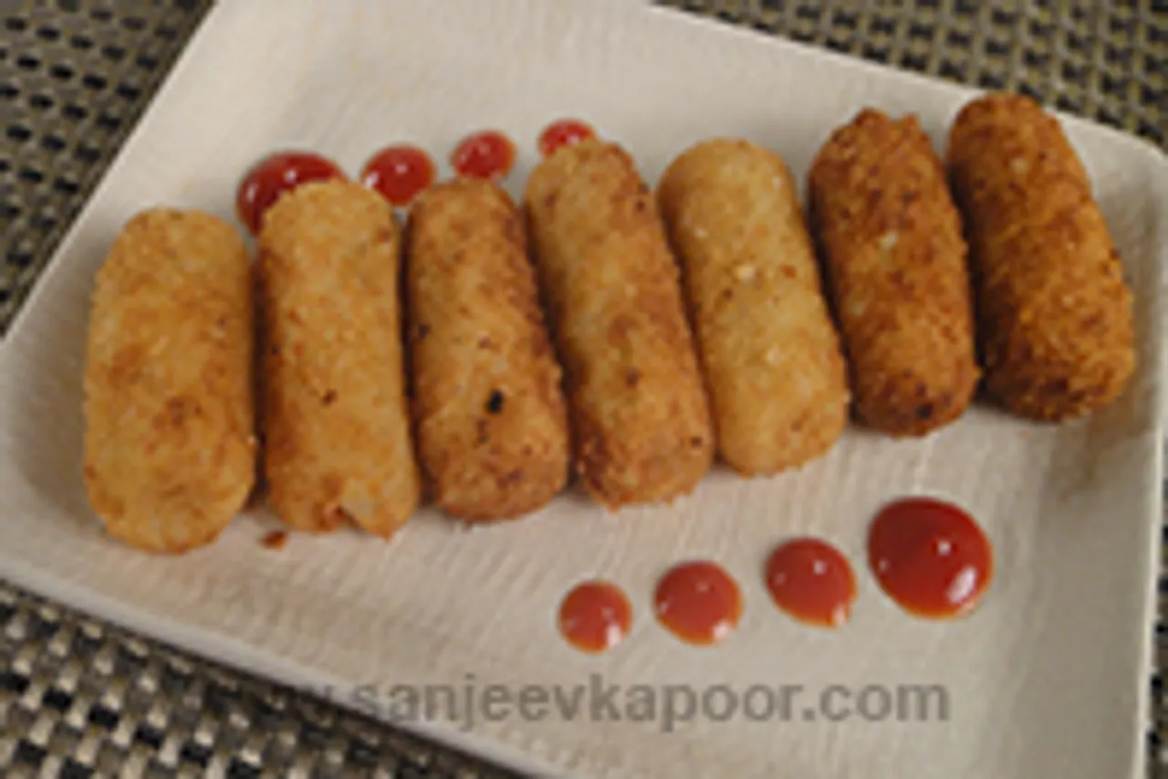 Mozzarella Stuffed Croquettes