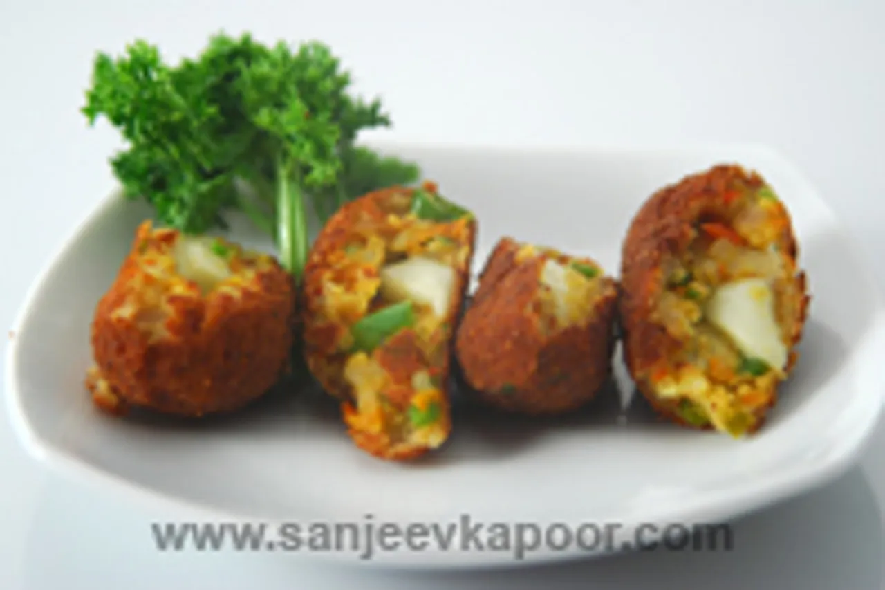 Cheese And Vegetable Croquettes