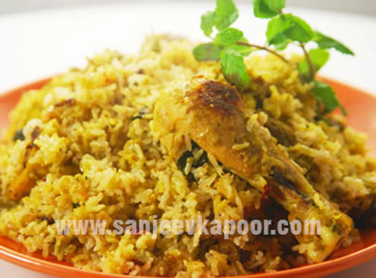 Chicken Biryani With Brown Rice