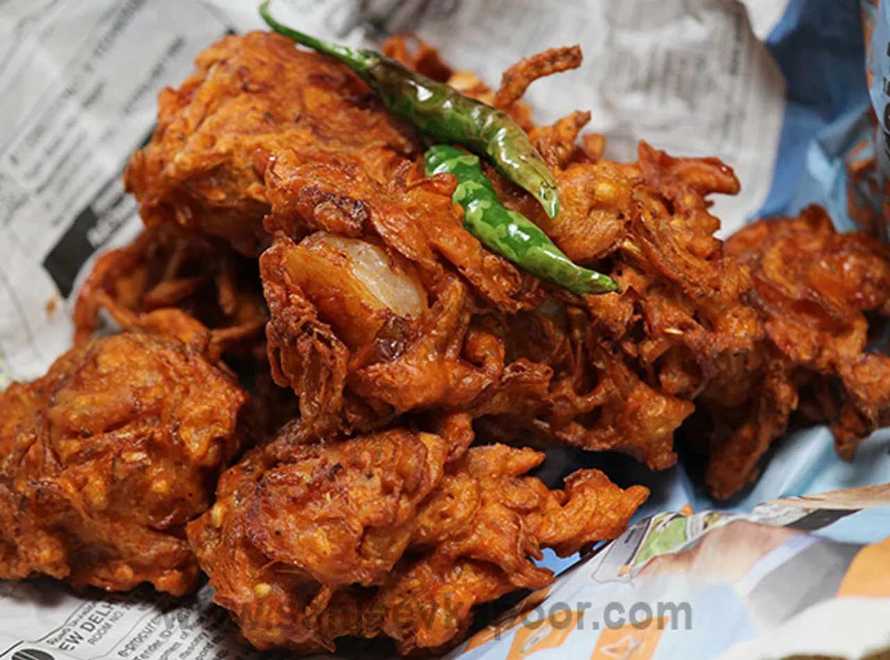 Prawn Onion Bhajji