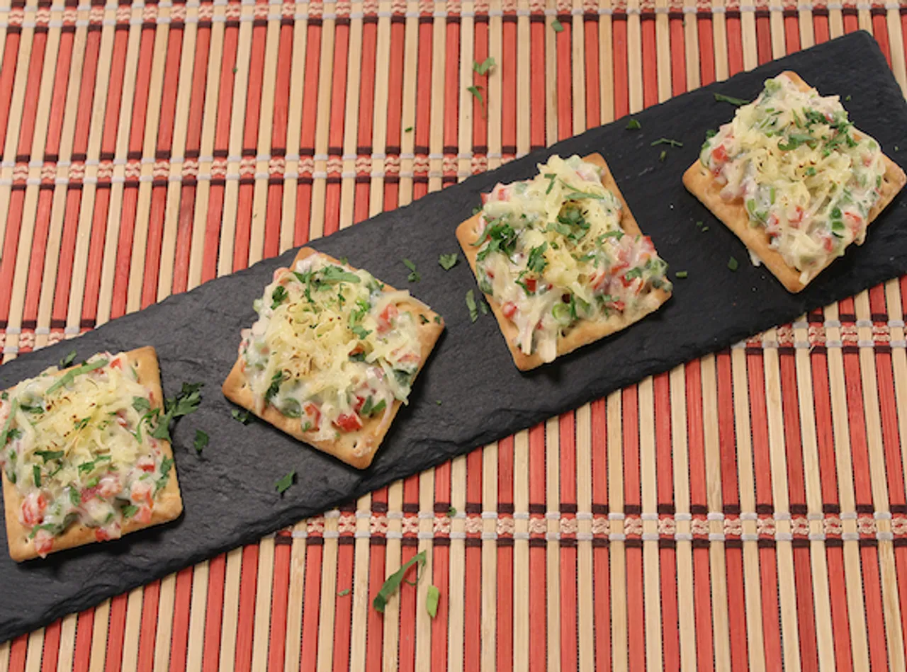 Chilli Cheese Canapes      