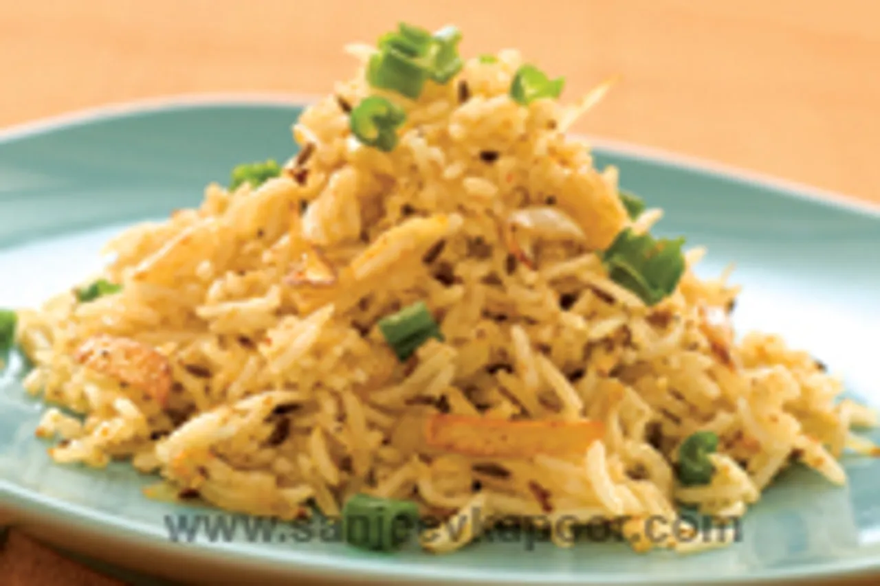 Spring Onion Pulao