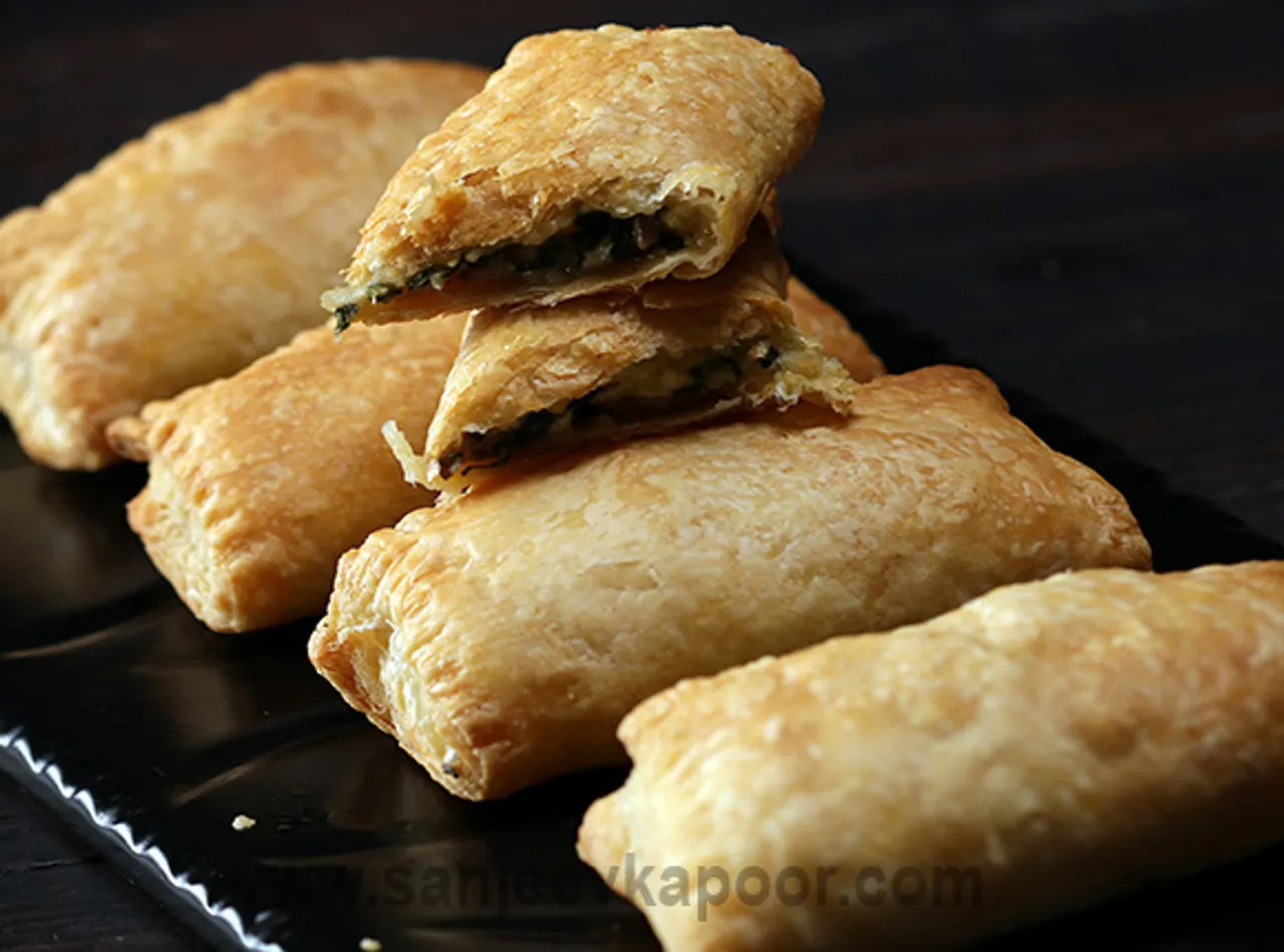 Three Cheese Spinach Puff