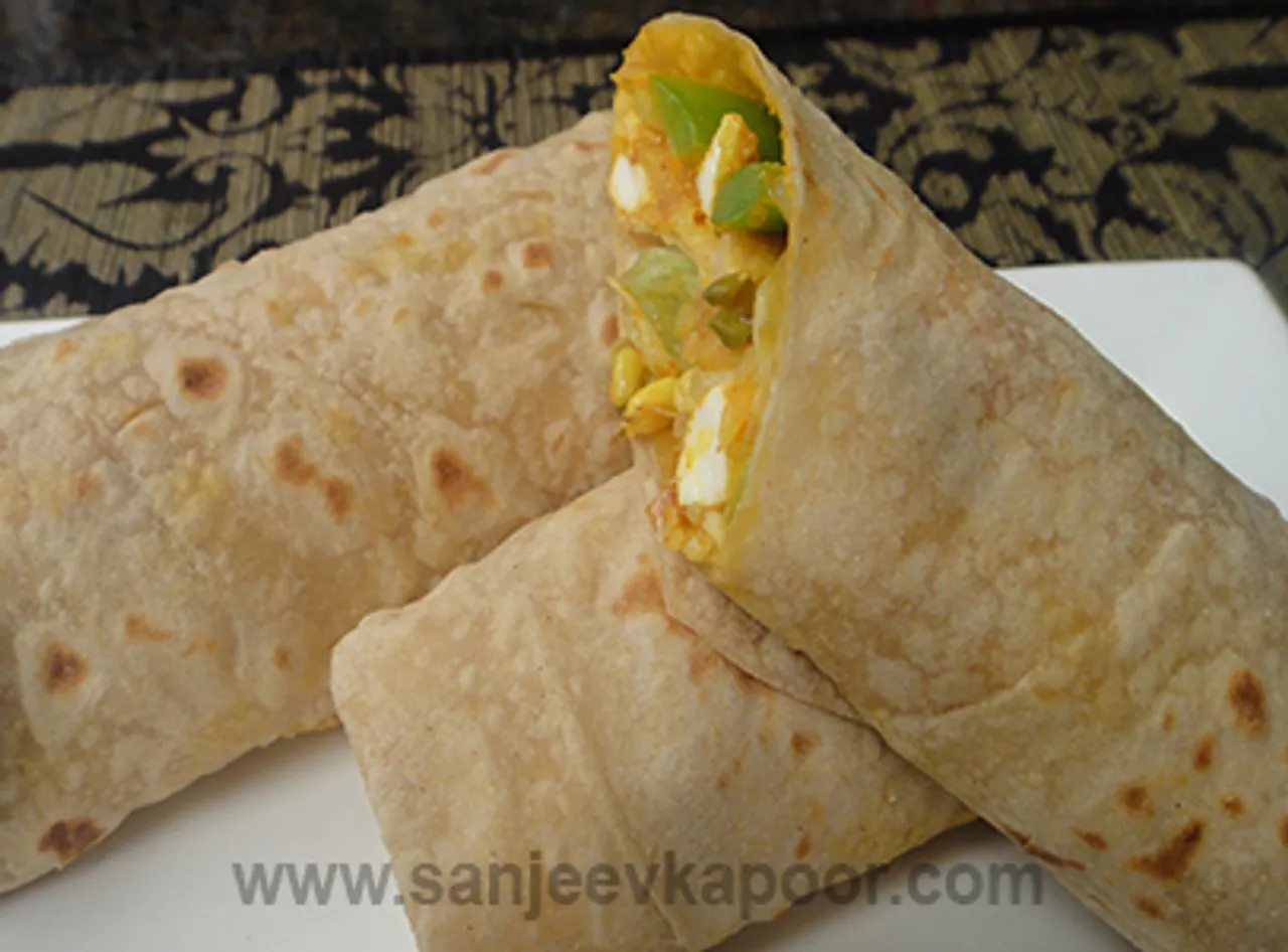 Smoky Paneer Wrap