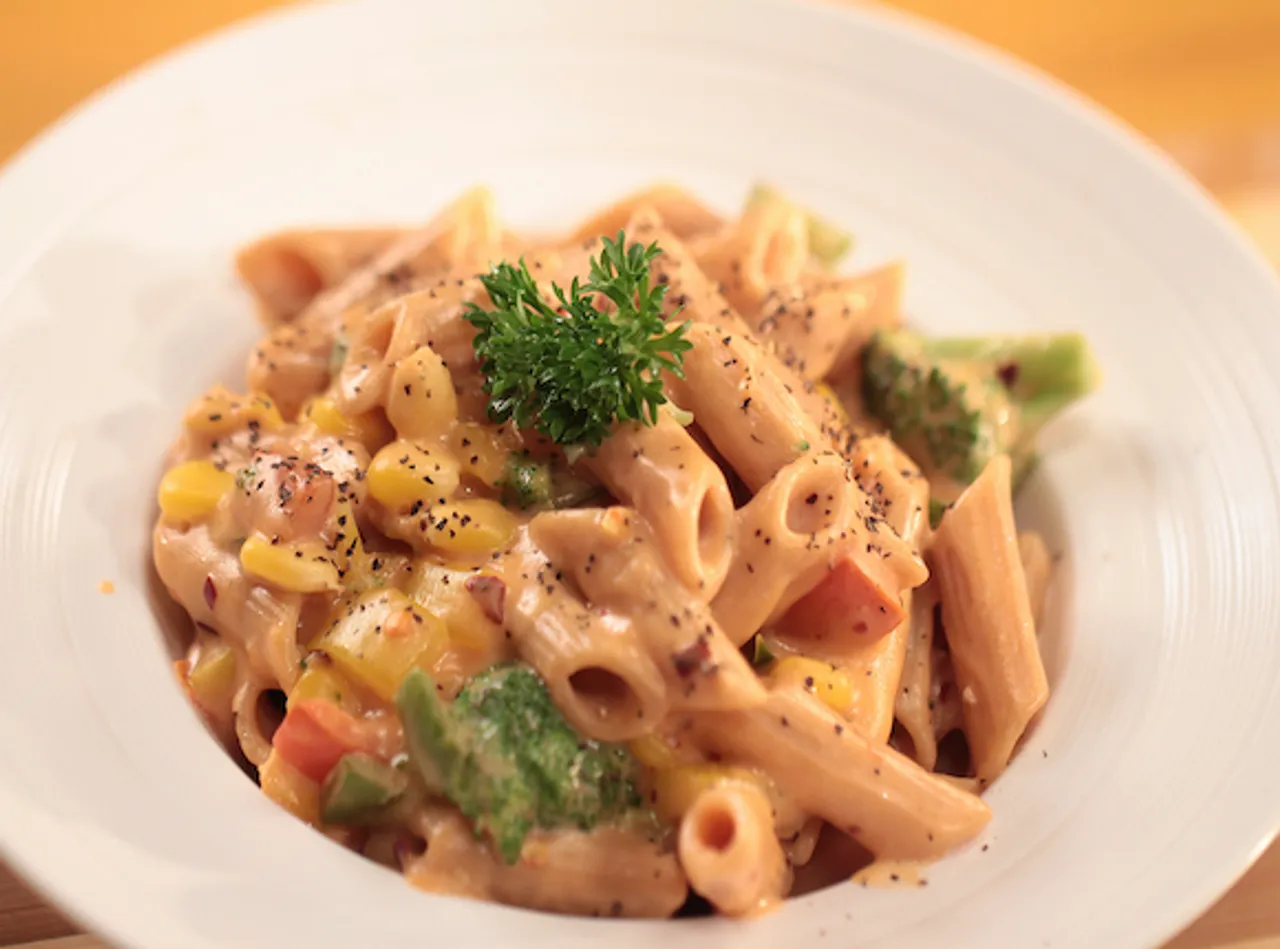 Sweetcorn Pasta - SK Khazana