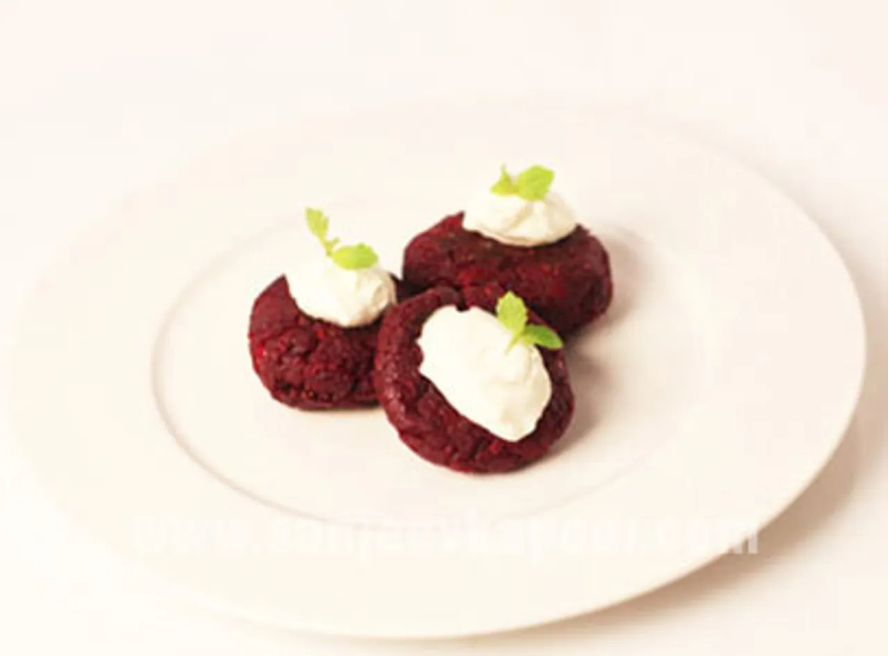 Beetroot Amle ki Tikki