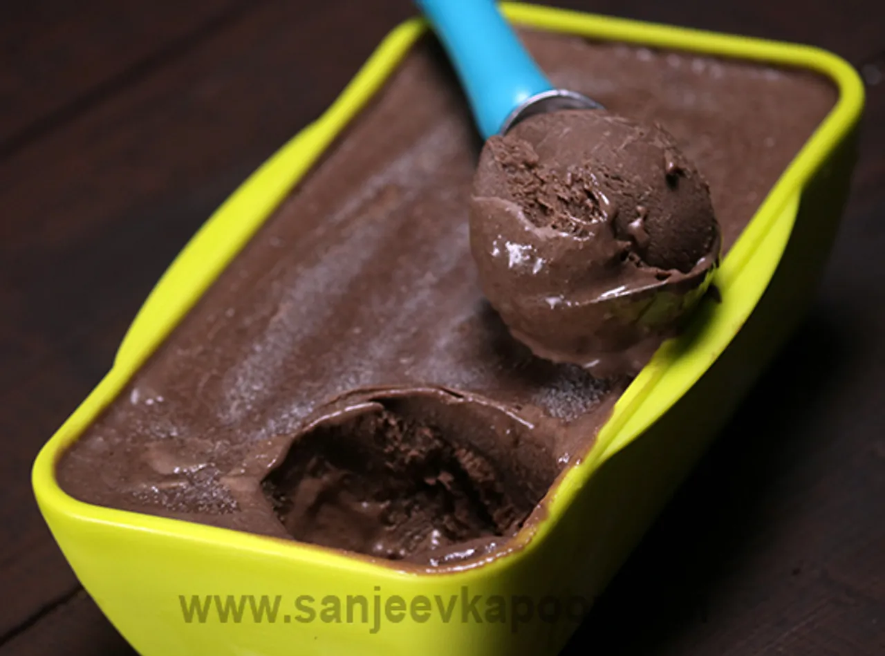 Chocolate Brownie Ice Cream