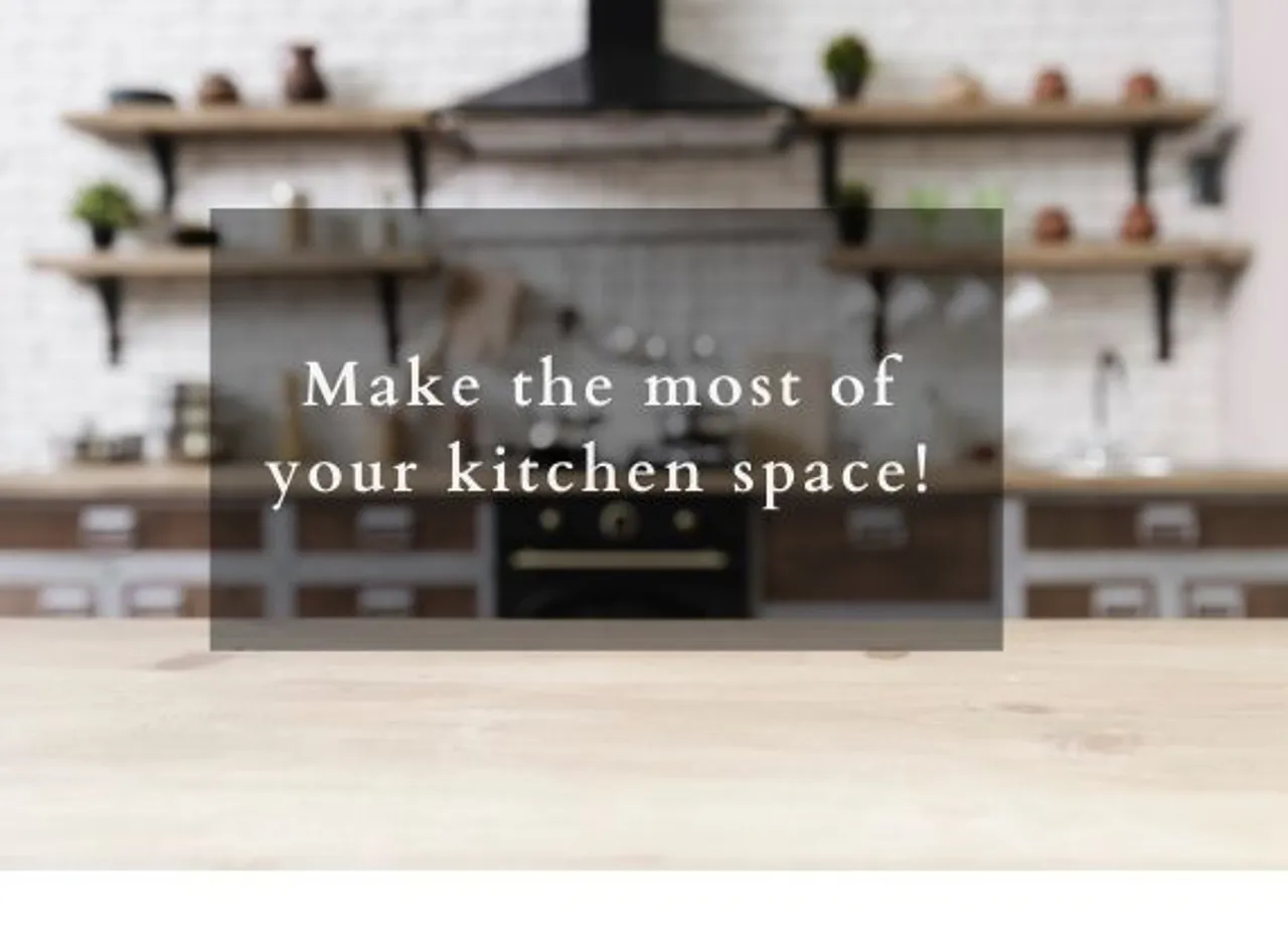 Managing space in a matchbox kitchen