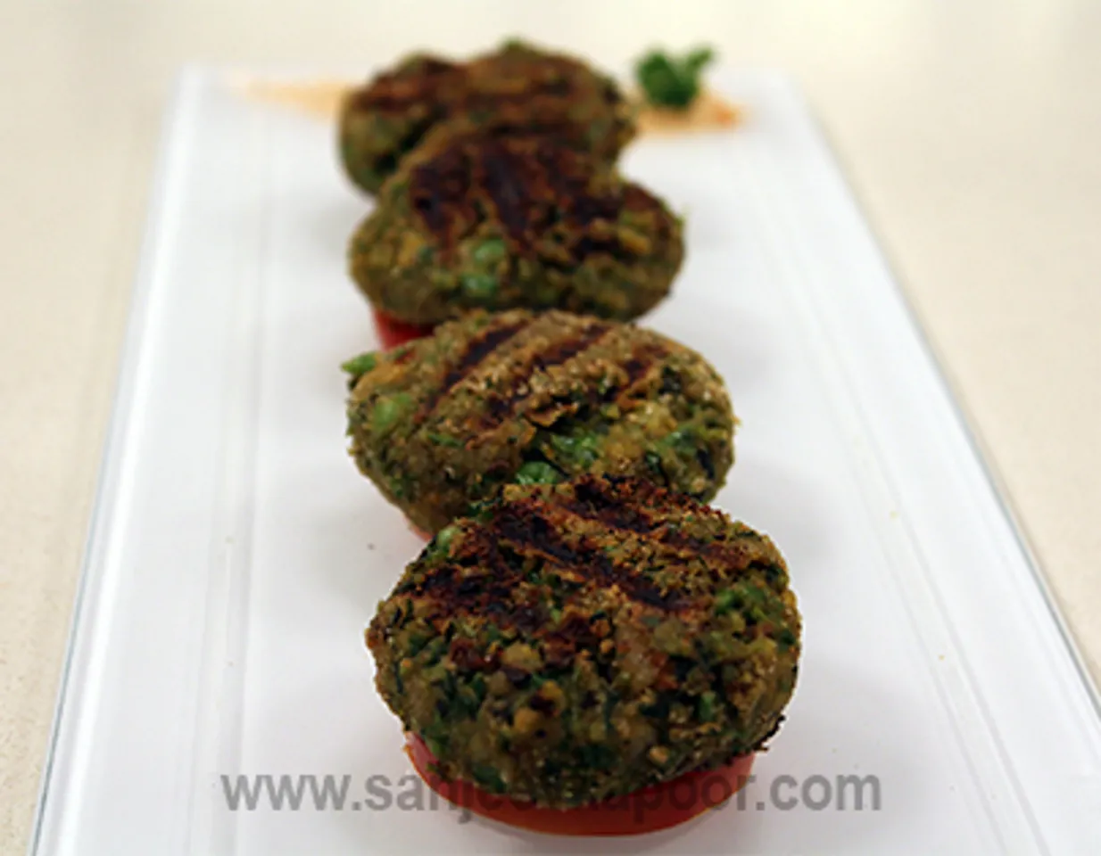 Jain Green Kabab