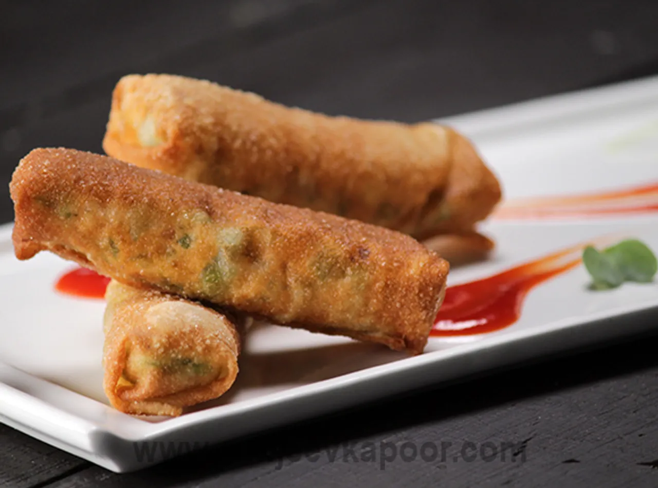 Peas and Paneer Cigars