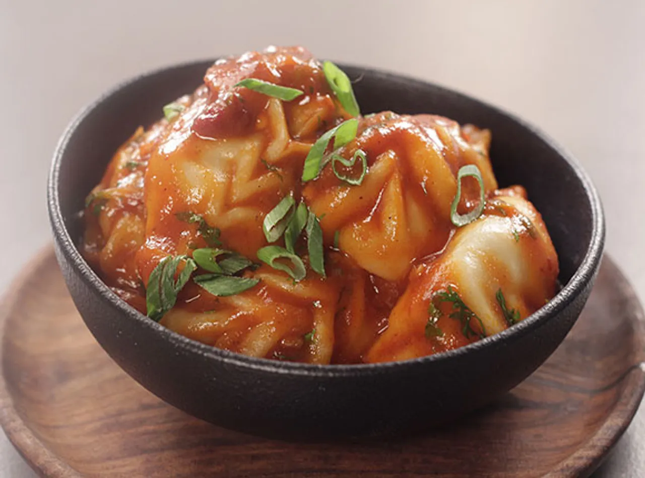 Chilli Garlic Momos